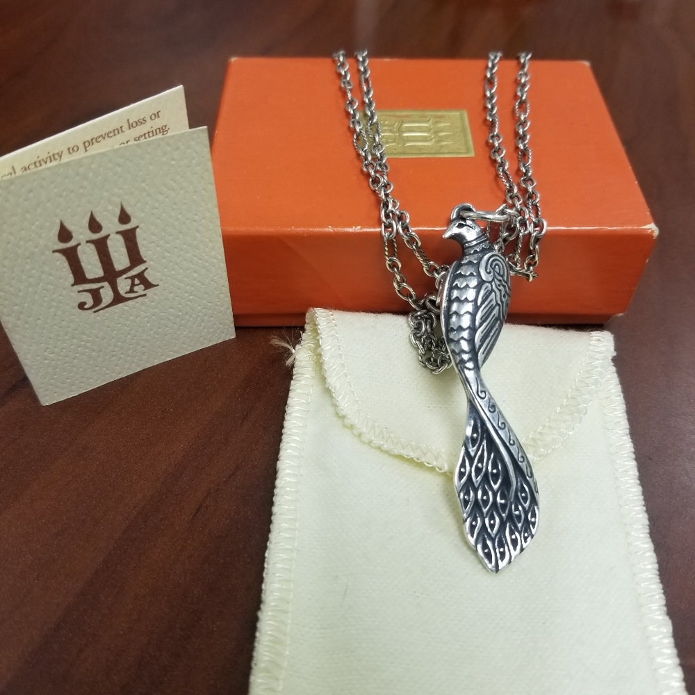 James Avery Peacock necklace